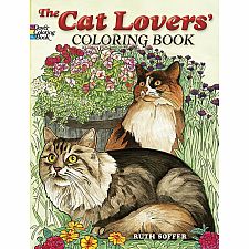 Cat Lovers Coloring Book