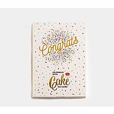 Congrats Vanilla Cake