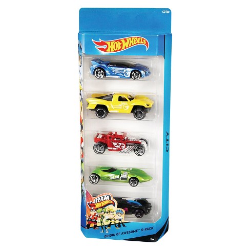 AUTO HOT WHEELS PACK x 5 U. - Tomy