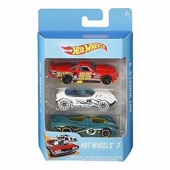  Hot Wheels 3-pack