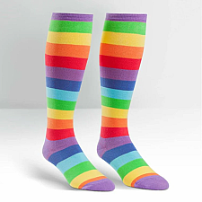 Rainbow Knee Socks
