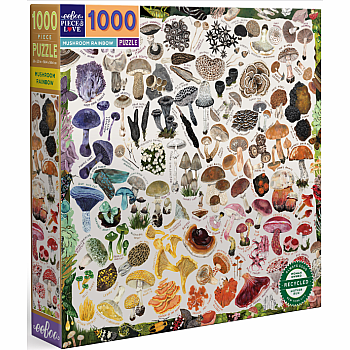 Mushroom Rainbow Puzzle - 1000 Pieces