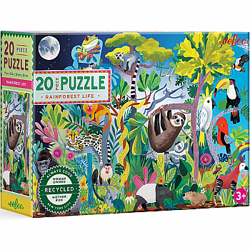 Rainforest Life Puzzle - 20 Pieces