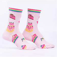 Batter with Cake Crew Socks