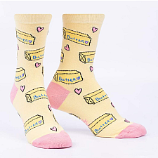 Butter Me Up Crew Socks