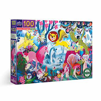 Magical Creatures Puzzle - 100 Pieces