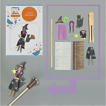 Witch Peg Doll Kit