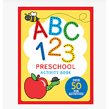ABC 123 Preschool Activity Book
