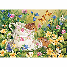 Tiny Tea Time Tray Puzzle - 35 Pieces