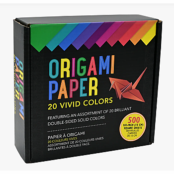 Vivid Colors Origami Paper
