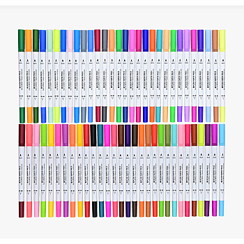 30 Dual-Tip Coloring Markers