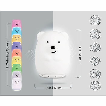 Bluetooth Bear Night Light