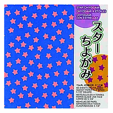 Star Chiyogami Origami Paper