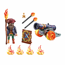 Pirate with Cannon