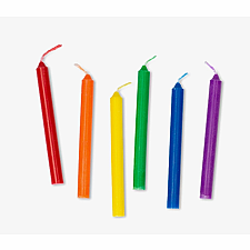 Multi-Colored Birthday Candles
