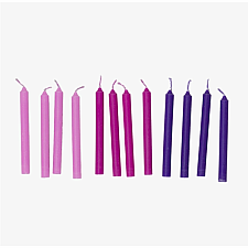 Pink & Purple Birthday Candles
