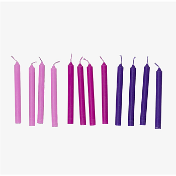 Pink & Purple Birthday Candles