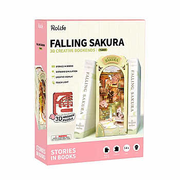 Falling Sakura Book Nook Kit