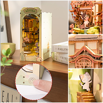 Falling Sakura Book Nook Kit