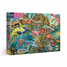 Love of Amphibians Puzzle - 100 Pieces 