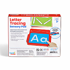  Letter Tracing Sensory Pad