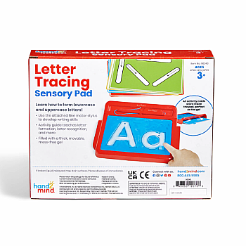 Letter Tracing Sensory Pad