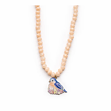 Spring Bluebird Necklace