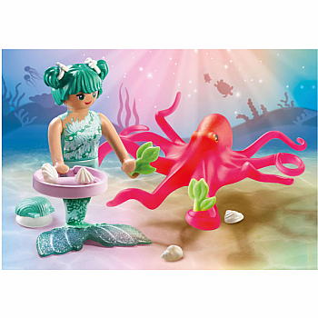 Mermaid with Octopus