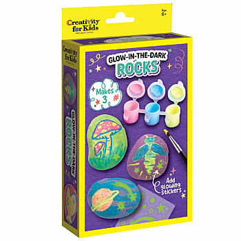 Mini Glow Rock Painting