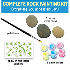 Mini Glow Rock Painting