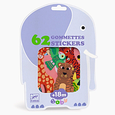 Safari Animal Baby Stickers