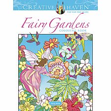 Fairy Gardens Coloring Book