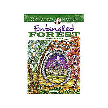 Entangled Forest Coloring Book