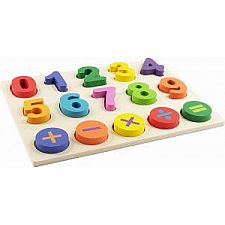 Wooden Numbers Puzzle