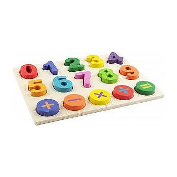 Wooden Numbers Puzzle