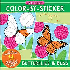 Butterfly Color by Sticker