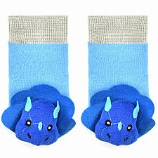 Blue Triceratops Boogie Toes 0-1