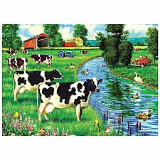 Cow Stream Tray Puzzle