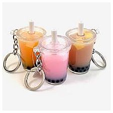 Boba Tea Keychain