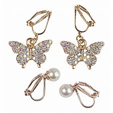 Butterfly Clip-On Earrings