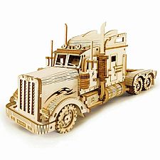 Heavy Truck Wooden Model