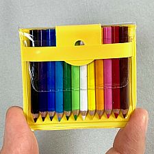 12 Mini Colored Pencils