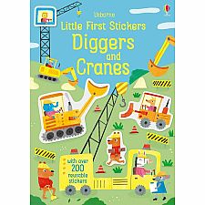 Little Sticker Diggers & Cranes