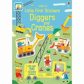 Little Sticker Diggers & Cranes