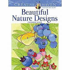 Beautiful Nature Designs Coloring Book