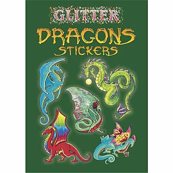 Glitter Dragon Stickers