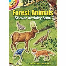 Forest Animals Sticker Activity Book