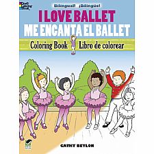 I Love Ballet (Spanish) Coloring Book