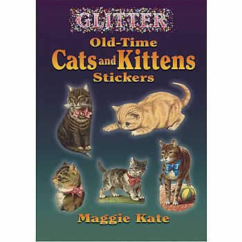 Glitter Kitten Stickers