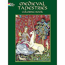 Medieval Tapestries Coloring Book